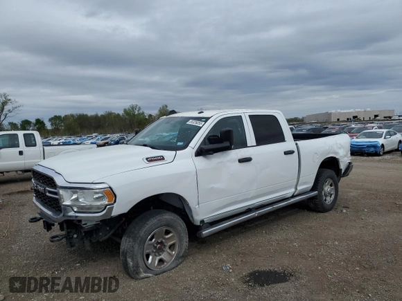2021 Ram 2500 Tradesman with VIN 3C6UR5CJ2MG558658, listed as a Copart auction lot 55326055 with 44,786 mi miles and Salvage Title. Bid and sale history available at carsss.com. Image 1.