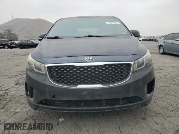 2015 Kia Sedona SX with VIN KNDMC5C17F6036445, listed as a Copart auction lot 43666375 with 143,470 mi miles and Clean Title. Bid and sale history available at carsss.com. Image 5.
