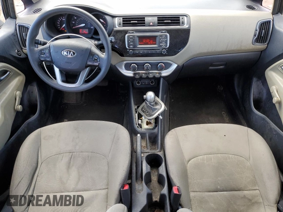2017 Kia Rio LX with VIN KNADM4A38H6118387, listed as a Copart auction lot 51230545 with 117,788 mi miles and Clean Title. Bid and sale history available at carsss.com. Image 8.
