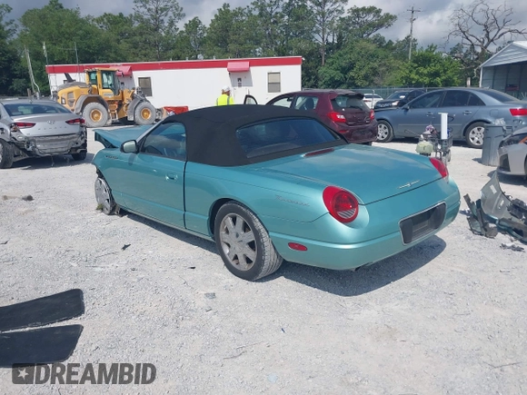 2003 Ford Thunderbird Deluxe z VIN 1FAHP60A33Y110451, wystawiony jako IAAI lot #42133863 z przebiegiem Nie podano mil oraz . Historia ofert i sprzedaży dostępna na DreamBid. Obrazek 3.