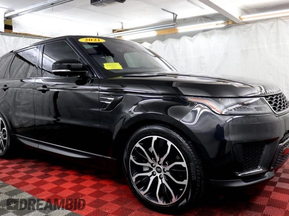 2021 Land Rover Range Rover Sport SE with VIN SALWG2SUXMA760365, listed as a Copart auction lot 87535585 with 38,959 mi miles and Clean Title. Bid and sale history available at carsss.com. Image 1.