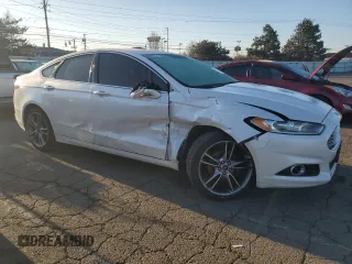 2015 Ford Fusion Titanium with VIN 3FA6P0D95FR292077, listed as a Copart auction lot 48497565 with 144,936 mi miles and Salvage Title. Bid and sale history available at carsss.com. Image 4.