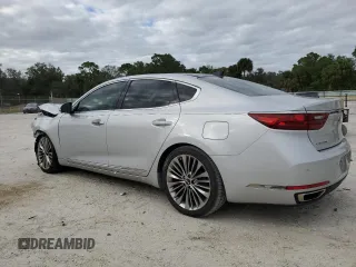 2017 Kia Cadenza Limited with VIN KNALC4J11H5066832, listed as a Copart auction lot 81052144 with 52,580 mi miles and Salvage Title. Bid and sale history available at carsss.com. Image 2.