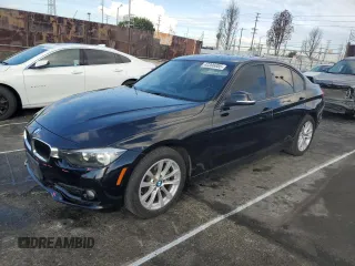 2016 BMW 3 Series 320i with VIN WBA8E1G55GNU12288, listed as a Copart auction lot 42396055 with 140,158 mi miles and Salvage Title. Bid and sale history available at carsss.com. Image 1.