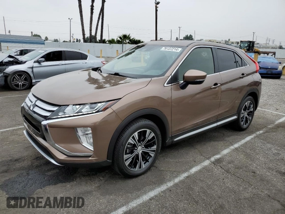 2020 Mitsubishi Eclipse Cross SE z VIN JA4AS5AAXLZ012072, wystawiony jako Copart lot #76137214 z przebiegiem 18 367 mil mil oraz Szkoda całkowita • Salvage title. Historia ofert i sprzedaży dostępna na DreamBid. Obrazek 1.