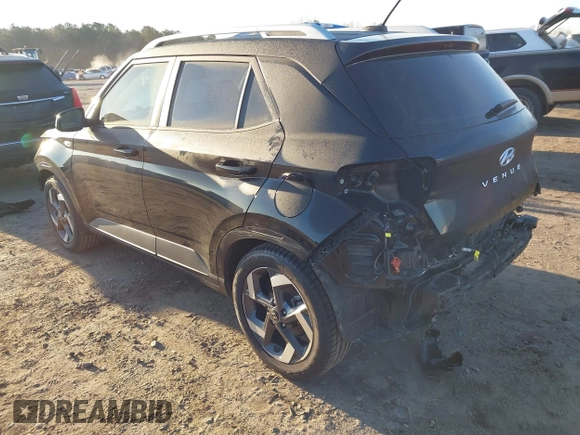 2023 Hyundai Venue Limited with VIN KMHRC8A38PU265821, listed as a IAAI auction lot 41823538 with 50,791 mi miles and . Bid and sale history available at DreamBid. Image 3.