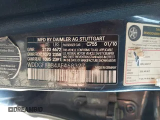 2010 Mercedes-Benz C 300 Sport z VIN WDDGF8BB4AF468327, wystawiony jako IAAI lot #41793361 z przebiegiem 171 346 mil mil oraz . Historia ofert i sprzedaży dostępna na DreamBid. Obrazek 9.