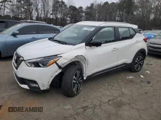2019 Nissan Kicks SV with VIN 3N1CP5CU6KL528882, listed as a Copart auction lot 41746835 with 69,847 mi miles and Salvage Title. Bid and sale history available at carsss.com. Image 1.