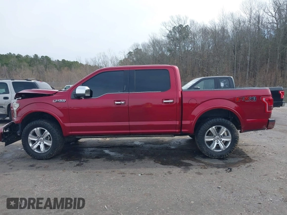 2017 Ford F-150 XL with VIN 1FTEW1EF2HFA96889, listed as a IAAI auction lot 41740720 with 78,543 mi miles. Bid and sale history available at carsss.com. Image 15.