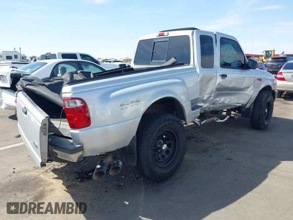 2002 Ford Ranger XL Fleet with VIN 1FTZR45E22PA62597, listed as a IAAI auction lot 41981964 with 120,038 mi miles. Bid and sale history available at carsss.com. Image 4.