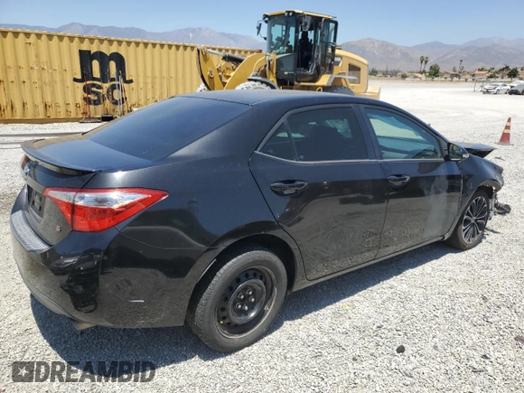2014 Toyota Corolla L with VIN 5YFBURHE1EP079516, listed as a Copart auction lot 63801805 with 140,532 mi miles and Salvage title. Bid and sale history available at DreamBid. Image 3.