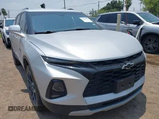 2021 Chevrolet Blazer LT with VIN 3GNKBCRS5MS563186, listed as a IAAI auction lot 42282938 with 54,410 mi miles and . Bid and sale history available at DreamBid. Image 1.