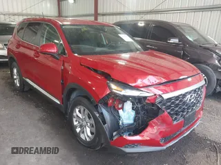 2020 Hyundai Santa Fe SE with VIN 5NMS23AD9LH148349, listed as a IAAI auction lot 42627680 with 73,035 mi miles and . Bid and sale history available at DreamBid. Image 1.