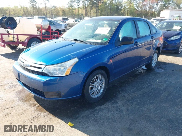 2009 Ford Focus SE with VIN 1FAHP35NX9W256957, listed as a IAAI auction lot 41963218 with 95,764 mi miles. Bid and sale history available at carsss.com. Image 16.