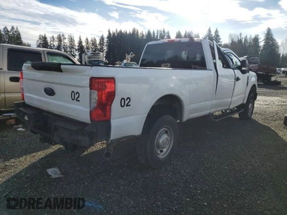 2020 Ford F-250 XL z VIN 1FT7X2B66LEE96811, wystawiony jako Copart lot #87681655 z przebiegiem 59 013 mil mil oraz Szkoda całkowita • Salvage title. Historia ofert i sprzedaży dostępna na DreamBid. Obrazek 3.