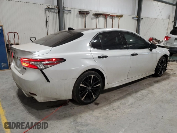 2019 Toyota Camry XSE with VIN 4T1B61HK6KU782041, listed as a Copart auction lot 47575385 with 103,098 mi miles and Salvage Title. Bid and sale history available at carsss.com. Image 3.
