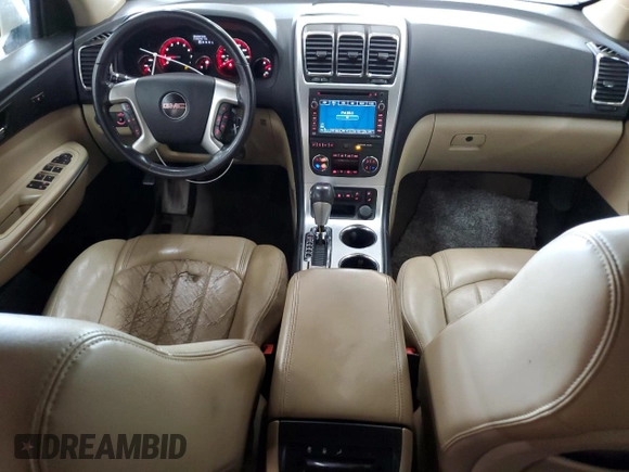 2010 GMC Acadia SLT2 z VIN 1GKLVNED6AJ124684, wystawiony jako Copart lot #61153055 z przebiegiem 190 640 mil mil oraz Czysty tytuł • Clean title. Historia ofert i sprzedaży dostępna na DreamBid. Obrazek 8.