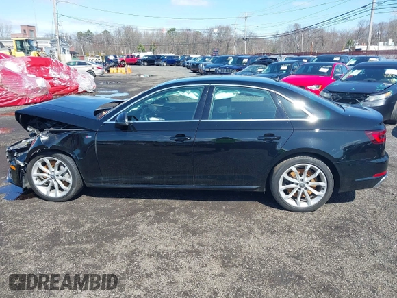 2019 Audi A4 Premium z VIN WAUDNAF47KA107169, wystawiony jako IAAI lot #41891215 z przebiegiem 49 247 mil mil oraz . Historia ofert i sprzedaży dostępna na DreamBid. Obrazek 14.