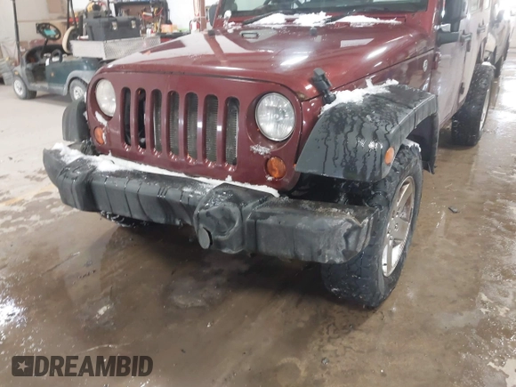 2009 Jeep Wrangler Unlimited X with VIN 1J4GZ39159L718649, listed as a IAAI auction lot 41395033 with 289,574 mi miles. Bid and sale history available at carsss.com. Image 6.
