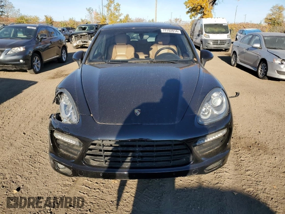2012 Porsche Cayenne Turbo with VIN WP1AC2A26CLA82602, listed as a Copart auction lot 77752814 with 115,965 mi miles and Salvage title. Bid and sale history available at DreamBid. Image 5.