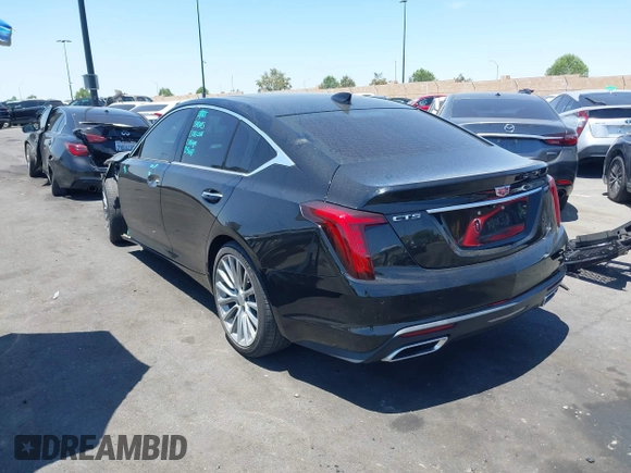 2020 Cadillac CT5 Premium Luxury with VIN 1G6DN5RKXL0111392, listed as a IAAI auction lot 42322249 with 39,182 mi miles and . Bid and sale history available at DreamBid. Image 3.