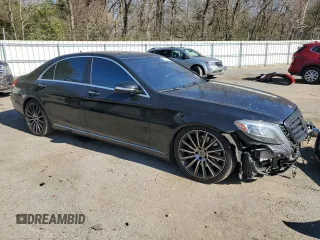 2014 Mercedes-Benz S-Class S 550 with VIN WDDUG8CB3EA034899, listed as a Copart auction lot 48773355 with 182,868 mi miles and Salvage Title. Bid and sale history available at carsss.com. Image 4.