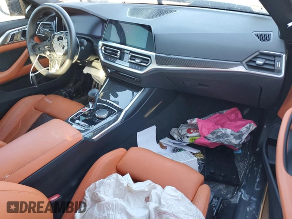 2022 BMW M4 Competition xDrive z VIN WBS43AZ04NCJ90806, wystawiony jako Copart lot #79045274 z przebiegiem Nie podano mil oraz Szkoda całkowita • Salvage title. Historia ofert i sprzedaży dostępna na DreamBid. Obrazek 8.
