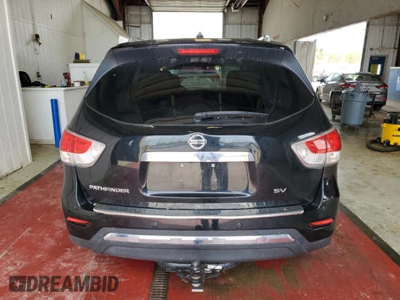 2013 Nissan Pathfinder SL with VIN 5N1AR2MN6DC633338, listed as a Copart auction lot 55431715 with 121,495 mi miles and Clean Title. Bid and sale history available at DreamBid. Image 6.