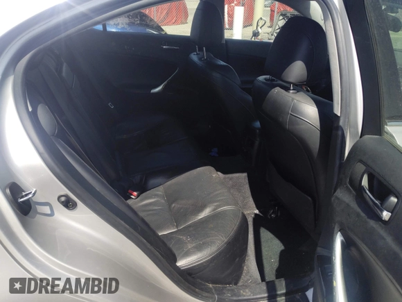 2006 Lexus IS 250 with VIN JTHCK262865003783, listed as a IAAI auction lot 42586680 with 135,135 mi miles and . Bid and sale history available at DreamBid. Image 8.