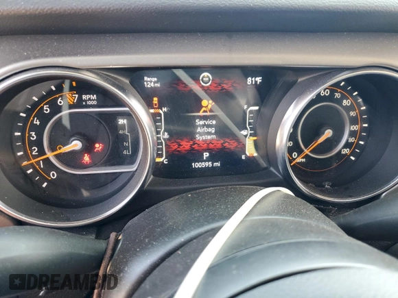 2021 Jeep Gladiator Sport S z VIN 1C6HJTAG0ML560089, wystawiony jako Copart lot #52817405 z przebiegiem 100 595 mil mil oraz Szkoda całkowita • Salvage title. Historia ofert i sprzedaży dostępna na DreamBid. Obrazek 9.
