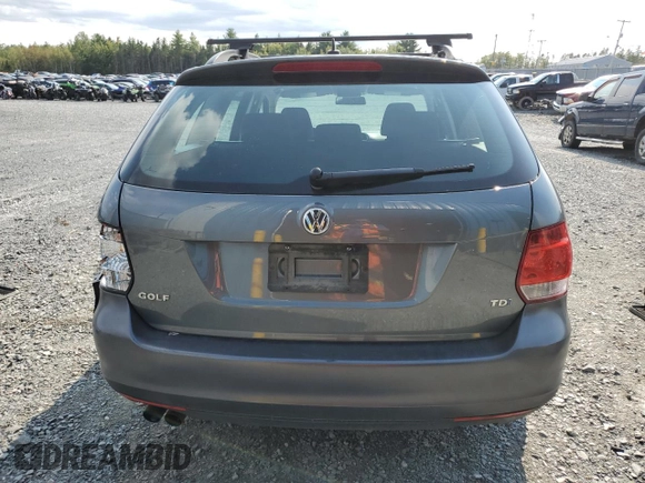 2014 Volkswagen Jetta SportWagen TDI w/Sunroof & Nav with VIN 3VWPL7AJ6EM620603, listed as a Copart auction lot 71386874 with 209,660 mi miles and Salvage Title. Bid and sale history available at carsss.com. Image 6.