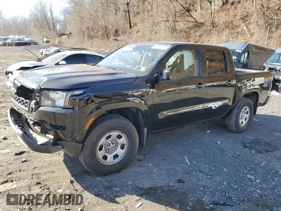 2022 Nissan Frontier S with VIN 1N6ED1EK2NN612332, listed as a Copart auction lot 40658374 with 0 mi miles. Bid and sale history available at carsss.com. Image 1.