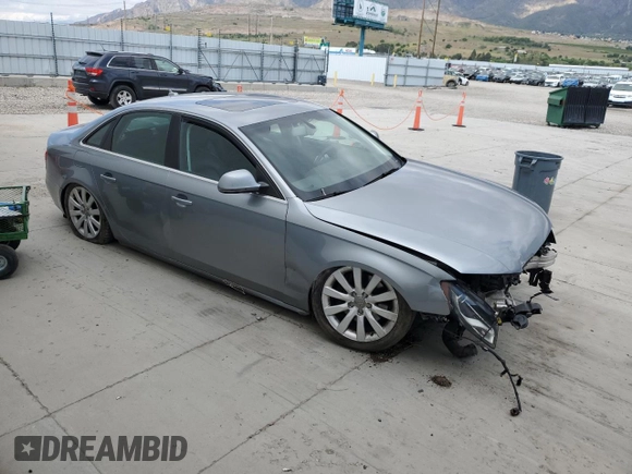 2009 Audi A4 Premium Plus z VIN WAUSF78K89N037672, wystawiony jako Copart lot #55476975 z przebiegiem 108 431 mil mil oraz Szkoda całkowita • Salvage title. Historia ofert i sprzedaży dostępna na DreamBid. Obrazek 4.