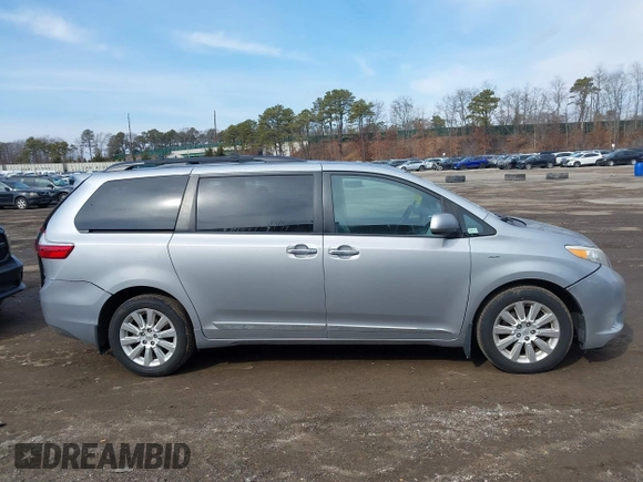 2016 Toyota Sienna Limited with VIN 5TDDK3DC1GS140440, listed as a IAAI auction lot 41658777 with 131,692 mi miles and . Bid and sale history available at DreamBid. Image 13.