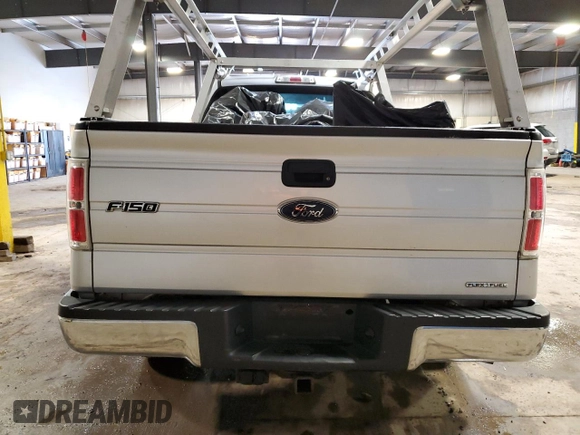 2014 Ford F-150 XL with VIN 1FTMF1EF8EFB92288, listed as a Copart auction lot 58770415 with 65,059 mi miles and Salvage title. Bid and sale history available at DreamBid. Image 6.