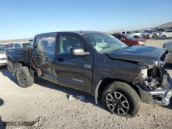 2017 Toyota Tundra 4WD SR5 with VIN 5TFDW5F14HX605266, listed as a Copart auction lot 49847835 with 73,181 mi miles and Salvage Title. Bid and sale history available at carsss.com. Image 4.