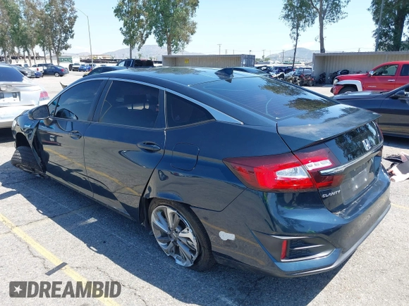 2018 Honda Clarity Plug-In Hybrid Touring with VIN JHMZC5F39JC022655, listed as a IAAI auction lot 42149002 with 118,913 mi miles. Bid and sale history available at carsss.com. Image 3.