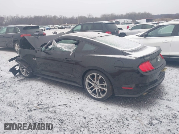 2019 Ford Mustang GT with VIN 1FA6P8CF0K5141232, listed as a IAAI auction lot 41171329 with 87,015 mi miles and . Bid and sale history available at carsss.com. Image 3.
