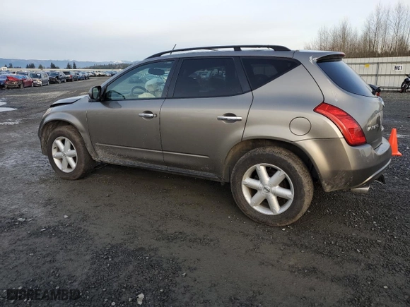 2004 Nissan Murano SL with VIN JN8AZ08W34W338969, listed as a Copart auction lot 84219634 with 0 mi miles and Salvage Title. Bid and sale history available at carsss.com. Image 2.