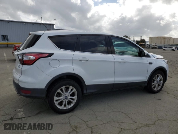 2017 Ford Escape SE with VIN 1FMCU0GD1HUE56308, listed as a Copart auction lot 50808615 with 97,780 mi miles and Salvage Title. Bid and sale history available at carsss.com. Image 3.