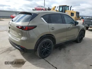 2024 Mazda CX-5 2.5 Carbon Turbo with VIN JM3KFBAY7R0403985, listed as a Copart auction lot 45010275 with 18,493 mi miles and Salvage Title. Bid and sale history available at carsss.com. Image 3.