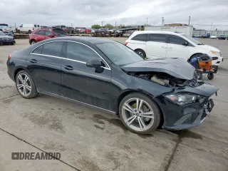 2020 Mercedes-Benz CLA 250 with VIN WDD5J4GB9LN066755, listed as a Copart auction lot 51023305 with 84,345 mi miles and Salvage Title. Bid and sale history available at DreamBid. Image 4.