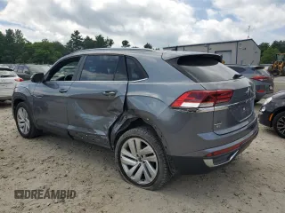 2020 Volkswagen Atlas SE with VIN 1V26C2CA7LC203051, listed as a Copart auction lot 62683655 with 57,454 mi miles and Non repairable. Bid and sale history available at DreamBid. Image 2.