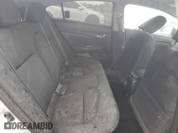 2015 Honda Civic Sedan LX with VIN 2HGFB2F54FH560824, listed as a Copart auction lot 51330605 with 215,540 mi miles and Salvage Title. Bid and sale history available at carsss.com. Image 10.