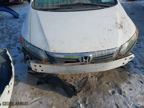 2012 Honda Civic Sdn LX with VIN 2HGFB2F57CH563745, listed as a IAAI auction lot 41387872 with 85,057 mi miles. Bid and sale history available at carsss.com. Image 6.