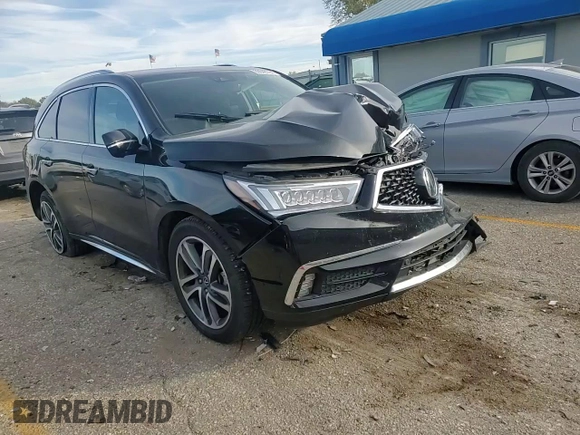 2018 Acura MDX w/Advance/Entertainment Pkg with VIN 5J8YD4H94JL000960, listed as a Copart auction lot 80648594 with 0 mi miles and Salvage Title. Bid and sale history available at carsss.com. Image 12.