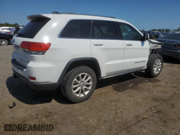 2016 Jeep Grand Cherokee Laredo with VIN 1C4RJEAG4GC500524, listed as a Copart auction lot 61613725 with 122,467 mi miles and Salvage title. Bid and sale history available at DreamBid. Image 3.