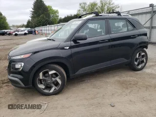 2021 Hyundai Venue SEL z VIN KMHRC8A35MU089922, wystawiony jako Copart lot #53972725 z przebiegiem 43 979 mil mil oraz Szkoda całkowita • Salvage title. Historia ofert i sprzedaży dostępna na DreamBid. Obrazek 1.