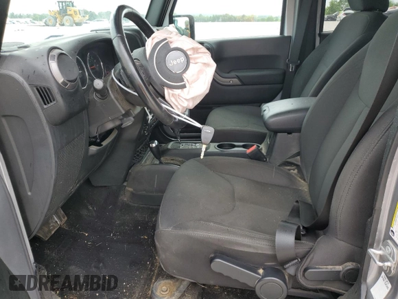 2018 Jeep Wrangler JK Unlimited Sport S with VIN 1C4HJWDG0JL918454, listed as a Copart auction lot 59249404 with 168,911 mi miles and Salvage Title. Bid and sale history available at carsss.com. Image 7.