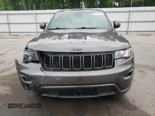 2021 Jeep Grand Cherokee 80th Anniversary z VIN 1C4RJEBG7MC679667, wystawiony jako Copart lot #54167225 z przebiegiem 77 268 mil mil oraz Szkoda całkowita • Salvage title. Historia ofert i sprzedaży dostępna na DreamBid. Obrazek 5.